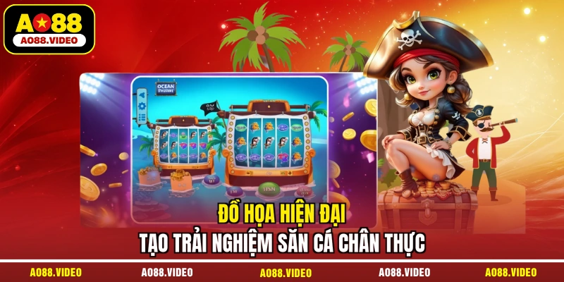 Đồ họa hiện đại tạo trải nghiệm săn cá chân thực