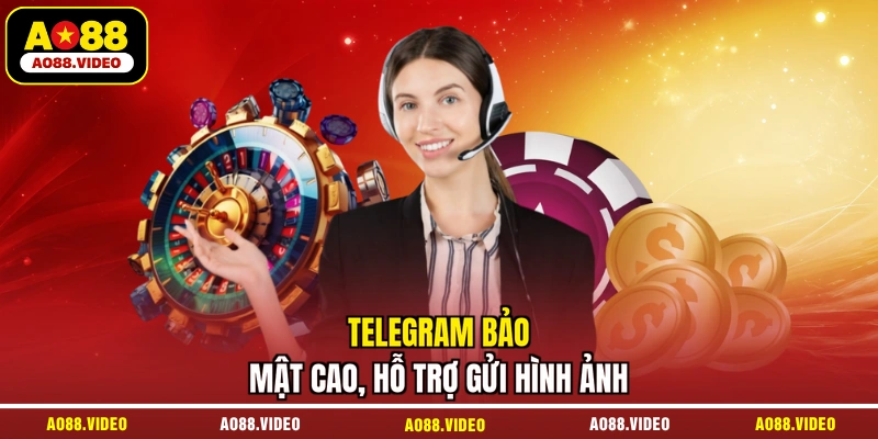 Telegram bảo mật cao, hỗ trợ gửi hình ảnh